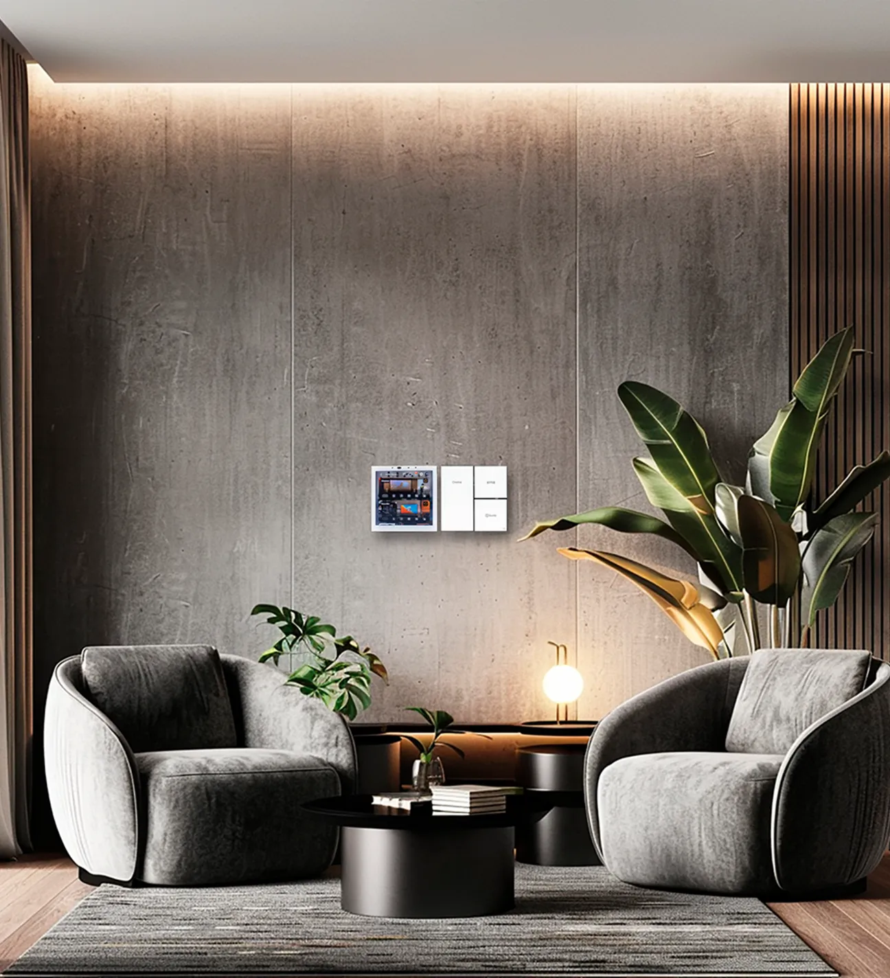 Imagem de sala com dois sofas - WOW